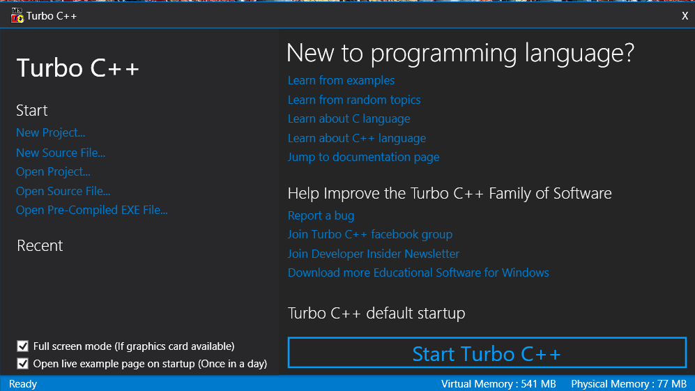 How to install C Language Step 4